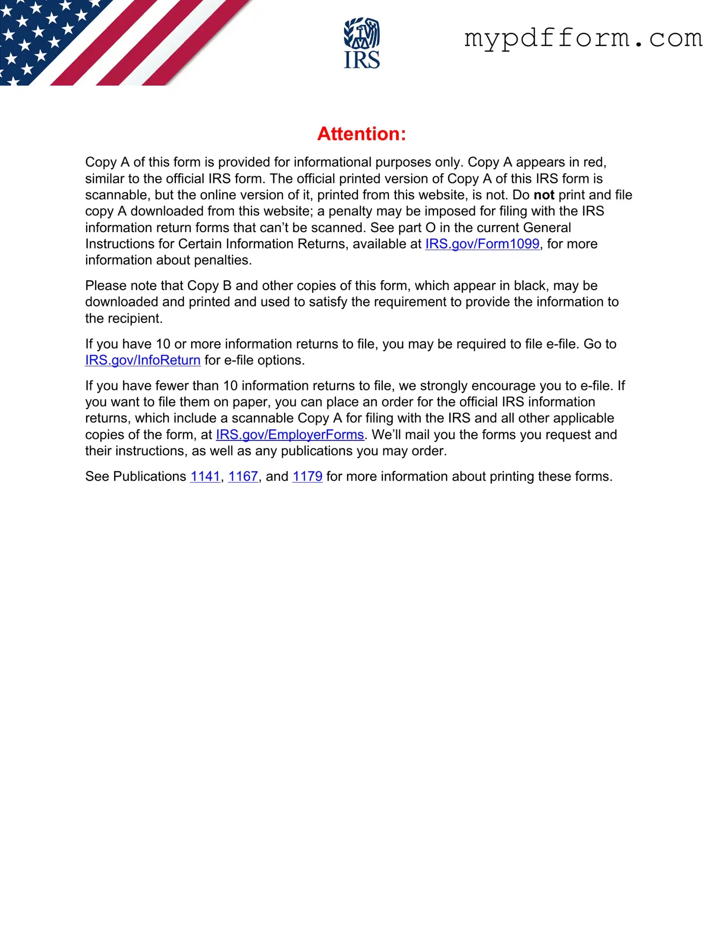 Fill in Your IRS 1099-MISC Form