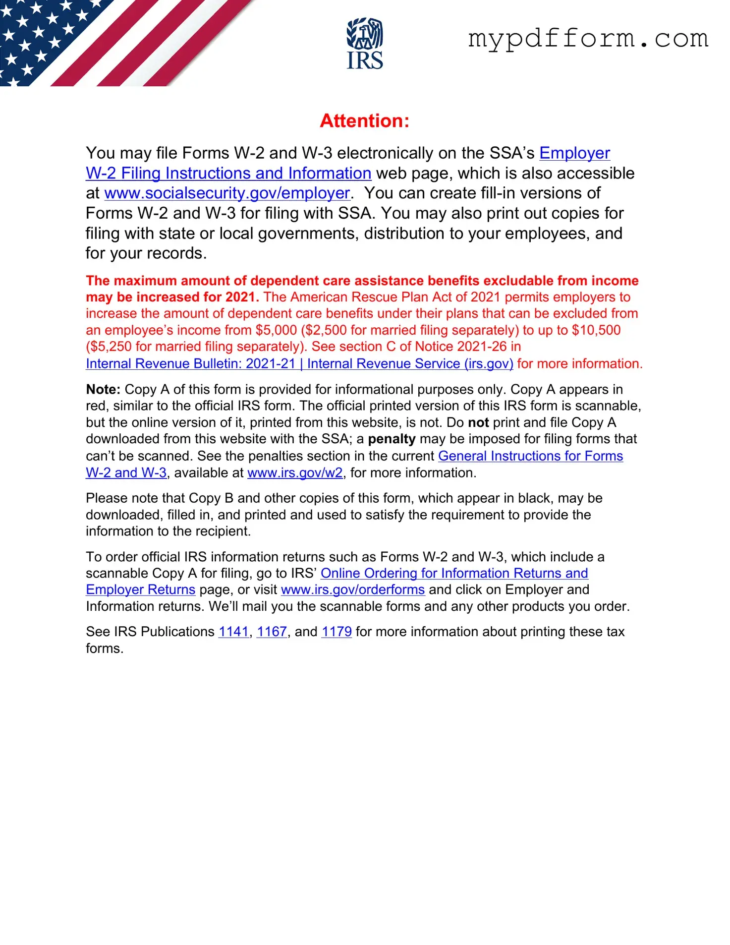 Fill in Your IRS W-2 Form